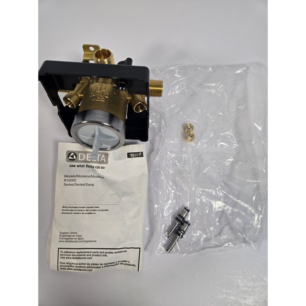 Delta R10000-UNWS MultiChoice Universal Tub/Shower Rough-In Valve w/ Stops - Picture 4 of 8